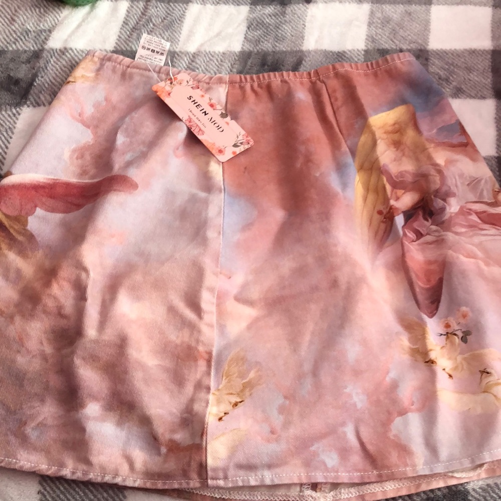 brand new shein angel skirt